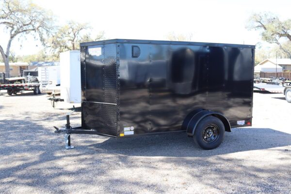 5x10 V Nose Cargo Trailer with Extra Height