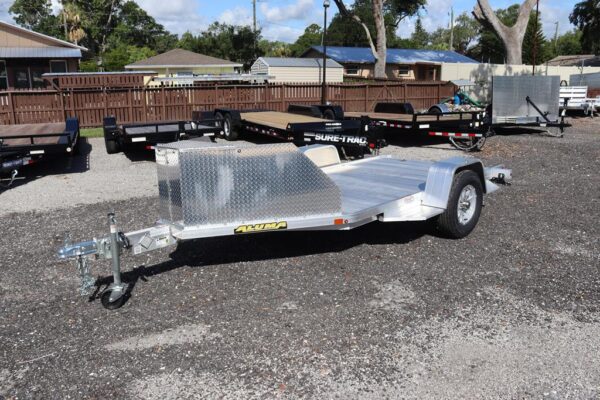 5x11 Aluminum Trike Trailer with Fender Steps