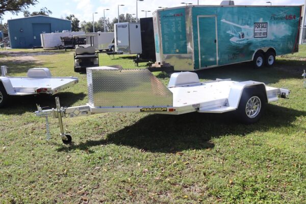 5x11 Aluminum Trike Trailer with Rock Guard