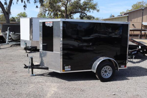 5x8 V Nose Cargo Trailer with 5' Interior Height