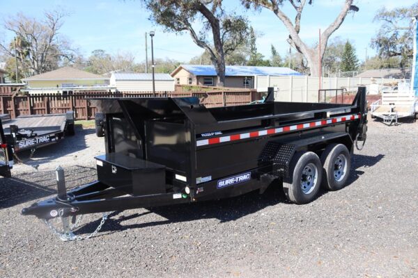 6x12 Low Profile Dump Trailer with 12 Volt Hydraulic Pump