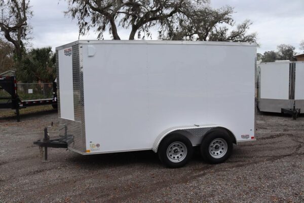6x12 V Nose Cargo Trailer with 6'6" Interior Height