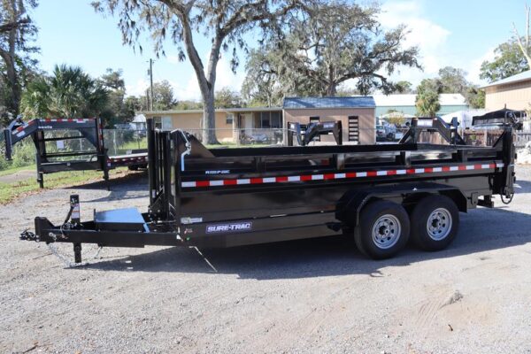 7(82")x16 Low Profile Dump Trailers with 24" Sides