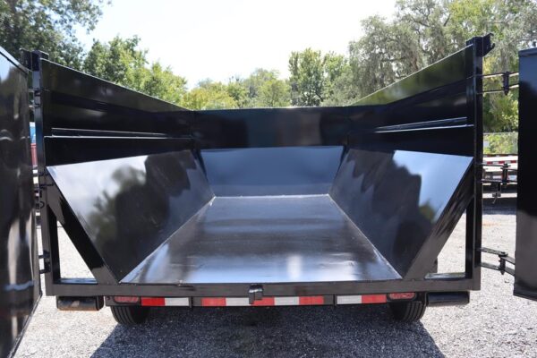 7x14 Roll Off Gooseneck Dump Bin