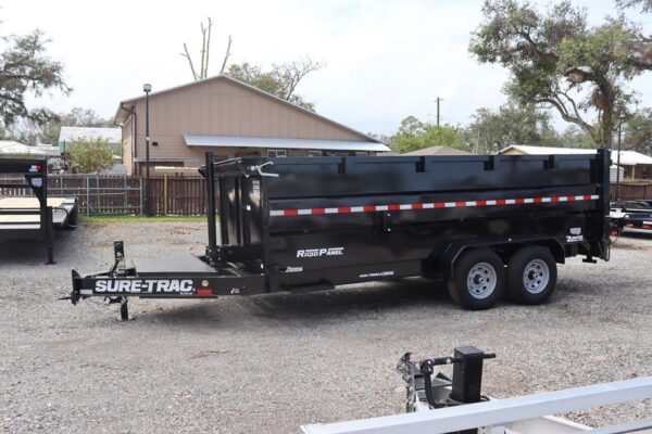 7x16 Pro Series Dump Telescopic Trailer with 4ft Sides