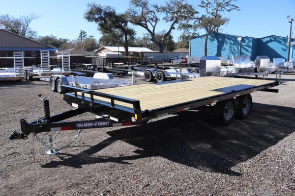 8.5x18 Low Profile Deckover Equipment Trailer