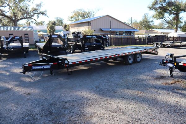 8.5x20+5 Beavertail Deckover Equipment Trailer