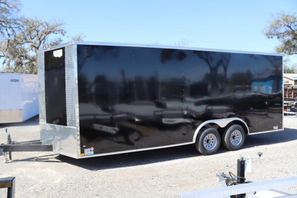 8.5x20 Car Hauler Trailer with 7" Interior Height