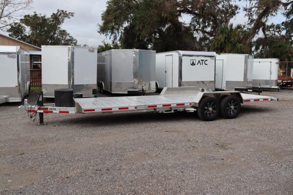 8.5x24(18+6) Aluminum Tilt Deck Car Hauler Trailer