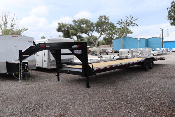 8x34 Gooseneck Equipment Trailer with