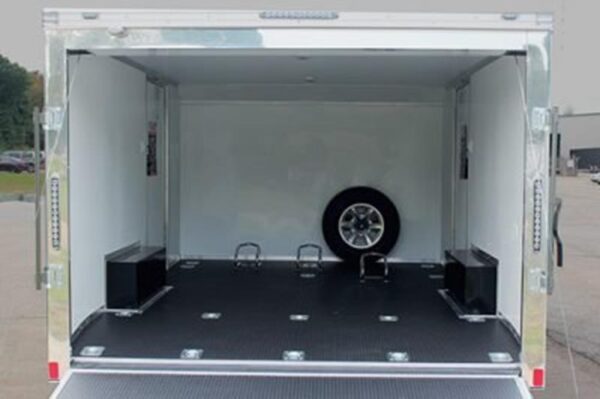Single Axle Powersports Motorcycle Trailer with Options