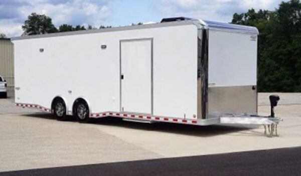 Tandem Axle Race Car Trailer in Alum or Steel with Options