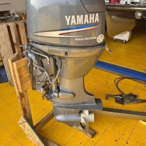 Used 2002 Yamaha 50HP 4-Stroke Outboard Motor – Remote Control