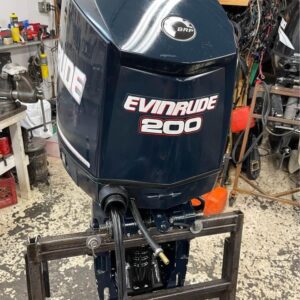 Used 2011 Evinrude ETEC 200HP 2-Stroke Outboard Motor – 20" Shaft