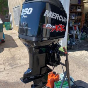 Used 2014 Mercury 250HP Optimax Pro XS 2-Stroke Outboard Motor – 25" Shaft