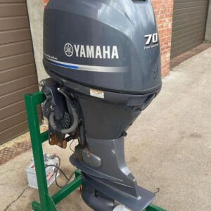 Used 2014 Yamaha 70HP 4-Stroke Outboard Motor – 20" Shaft, Remote Steering, Power Tilt & Trim