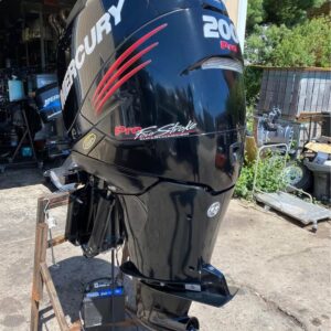 Used 2018 Mercury Verado Pro 200HP 4-Stroke Outboard Motor – 20" Shaft