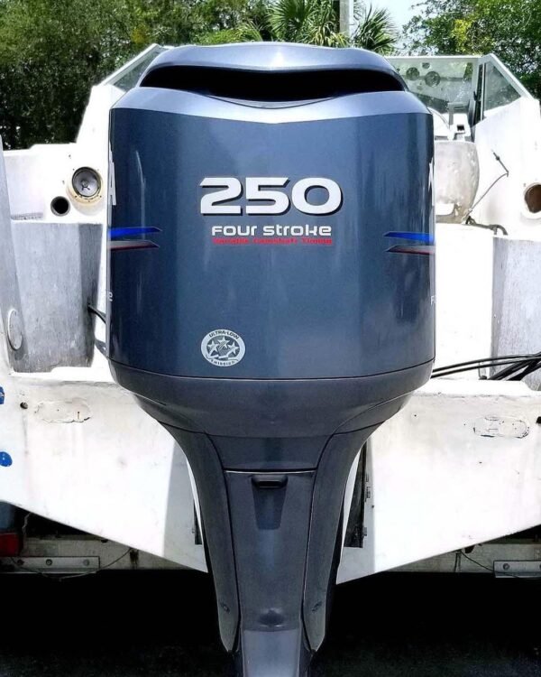 Used 2006 Yamaha Twin 250HP 4-Stroke Outboard Motors – 25" Shaft - Image 5