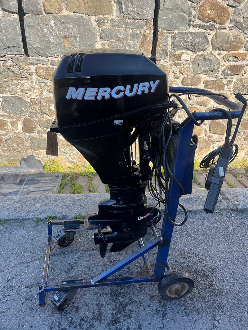 Used 15HP Mercury Bigfoot 4-Stroke Outboard Motor – Command Thrust