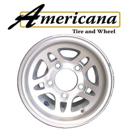 10-Inch Aluminum Split Spoke 5-Lug Trailer Wheel Rim (6-Inch Width)
