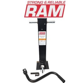 12,000 lb. Heavy-Duty Direct Weld Trailer Jack with Spring Return #TJD-12020SP-F2