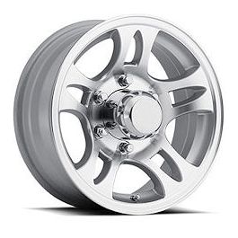 16-Inch Aluminum Split Spoke Trailer Wheel with 8 Lugs (6.5-Inch Width)