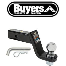Black Ball Mount with 2-5/16" Ball and Hitch Pin #1803314