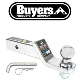 Chrome Ball Mount with 2-Inch Ball and Hitch Pin #1803306