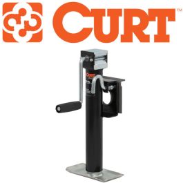 CURT 2000 lb Sidewind Weld-On Trailer Jack Model #28302