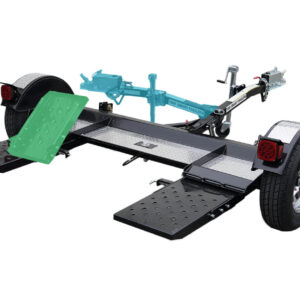 Folding Car Tow Dolly with Surge Brakes