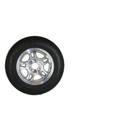 LOADSTAR ST185/80R-13 Radial Tire with Split Spoke Aluminum Rim, Load Range C