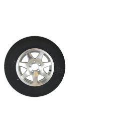 LOADSTAR ST205/75R-15 Radial Tire with Aluminum 7-Star Rim, Load Range D