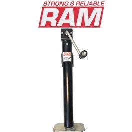 RAM 5k Weld-On Side Wind Trailer Jack Tube Mount #TJP-5002S-B