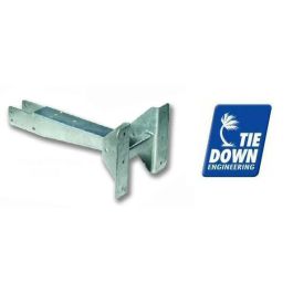 TIEDOWN 3-Inch Wide Pontoon Trailer Winch Mount Bracket #43694