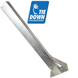 TIEDOWN 42-Inch Winch Post for Pontoon Boat Trailer #43590