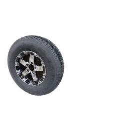 TRACKER ST215/75R-14 Radial Tire with Black Spoke Tracker Wheel